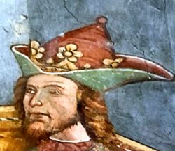 Esempio di cappello a tre becchetti - Roccaverano (CN) – San Giovanni