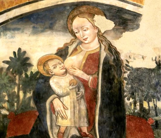 Madonna del Latte - Chiesa di San Sebastiano - Pecetto Torinese (TO)