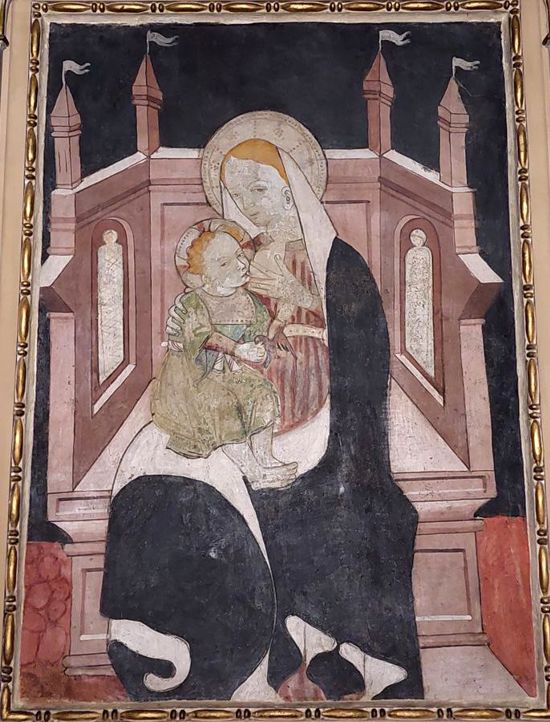 Avigliana (TO) - Madonna del Latte nel Santuario della Madonna dei Laghi