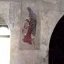 --Navata centrale, parete Nord verso abside, Madonna e Bambino