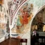 --Cappella Maddalena parete Sud, arco di accesso dal presbiterio, controfacciata
