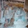 --Affresco alla base interna del campanile