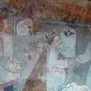 --Affresco alla base interna del campanile