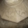 --Fonte battesimale, piede
