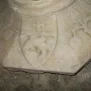 --Fonte battesimale, piede
