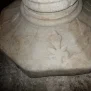 --Fonte battesimale, piede