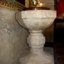 --Fonte battesimale e lato sinistro
