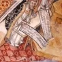 --Cappella Allemandi vela Ovest - I quattro Dottori della Chiesa, cartigli