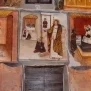 --Cappella Botoneri controfacciata - miracolo di Santo Domingo de la Calzada, datato 1525