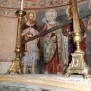 --Abside, registro inferiore, fascia dei Santi dettaglio