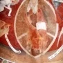 --Abside, Dio Padre in mandorla, an(n)o domini MCCCCLIII adit VIII mansis mai
