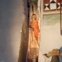 --Abside, arco trionfale, piedritto sinistro, particolare, forse una messa di san Gregorio