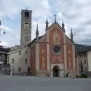 Sampeyre-Parrochhiale dei Santi Pietro e Paolo-Facciata e Campanile