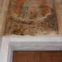 --Navata minore Sud, Madonna e Bambino (XVI secolo), particolare con i due offerenti