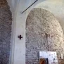 --Prima campata parete Sud - Laterizio di recupero