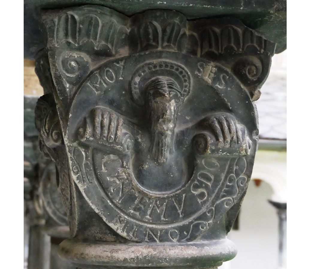 Profeta Mosè - Aosta - Chiostro di Sant'Orso