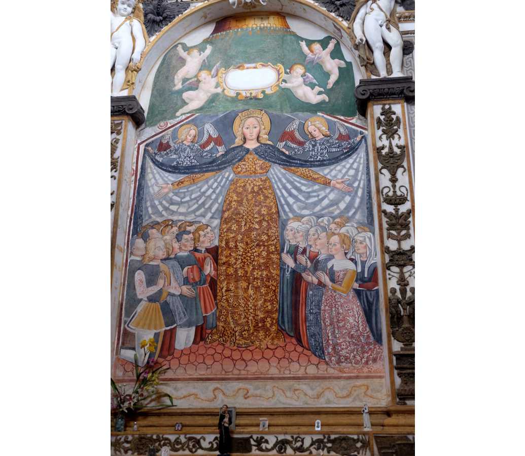 figura della Madonna delle Grazie - Vicolungo (NO) - Santa Maria delle Grazie
