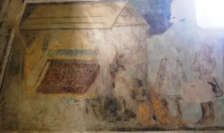 Visitazione dei magi - Cappella di San Pietro a MacraFrazione Camoglieres