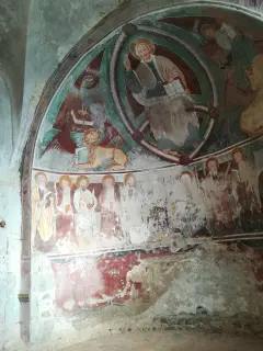 Cristo Pantocratore Evangelisti e Apostoli - Cella di Santa Maria a BrionaFrazione Proh