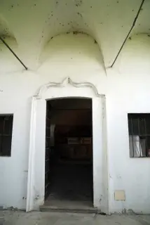 Portale - Oratorio di San Rocco a Mandello Vitta