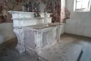 Altare - Oratorio di San Rocco a Mandello Vitta