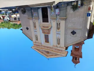 Facciata - Parrocchiale di Santa Maria Degli Angeli a Manta