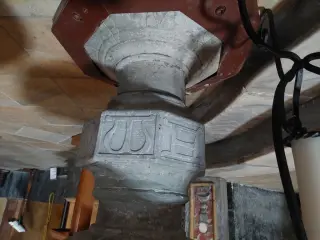 Fonte battesimale - Parrocchiale di Santa Maria Degli Angeli a Manta