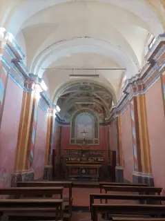 Interno - Cappella del Cimitero a Marene