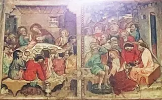 Affreschi Passione di G. Fantini - Battistero di Santa Maria della Scala a Chieri