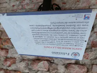 Pannello illustrativo - Santuario della Madonna della Fonte a Felizzano