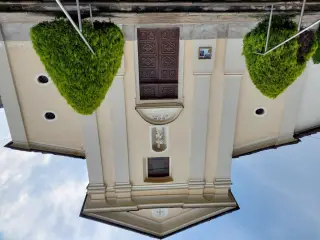 Facciata - Parrocchiale di Sant'Andrea a Martiniana Po