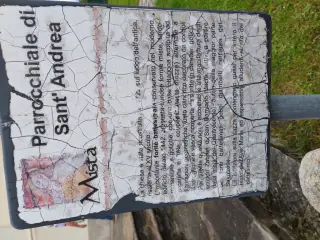 Pannello illustrativo - Parrocchiale di Sant'Andrea a Martiniana Po