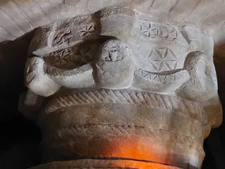 Fonte battesimale - Parrocchiale di Sant'Andrea a Martiniana Po