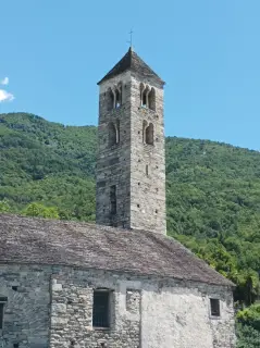 Campanile - Chiesa di Sant'Abbondio a Masera