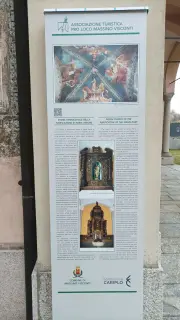 Pannello illustrativo - Parrocchiale di Santa Maria della Purificazione a Massino Visconti