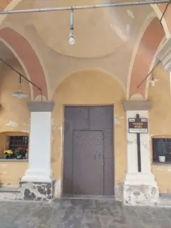 Portico - Santuario della Madonna delle Lame o dell'Assunta a Monastero di Vasco
