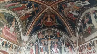 Affreschi - Cappella di Santa Croce o San Magno a MondovìFrazione Santa Croce