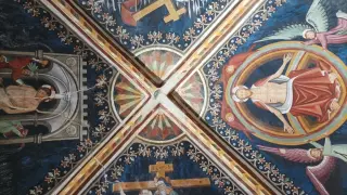 Affreschi - Cappella di Santa Croce o San Magno a MondovìFrazione Santa Croce