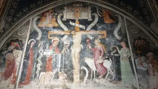 Crocifissione - Cappella di Santa Croce o San Magno a MondovìFrazione Santa Croce