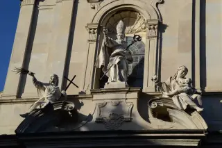 Dettaglio Facciata - Cattedrale di San Donato a Mondovì