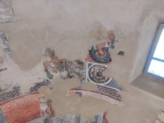 Lacerti  di affreschi - Priorato di San Biagio a MondovìFrazione San Biagio