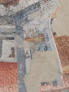 Tracce di affreschi - Priorato di San Biagio a MondovìFrazione San Biagio