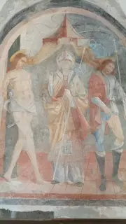 San Sebastiano, santo Vescovo e San Rocco - Chiesa di San Rocco a Montalto Dora