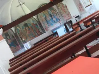 Interno - Chiesa di San Rocco a Montalto Dora