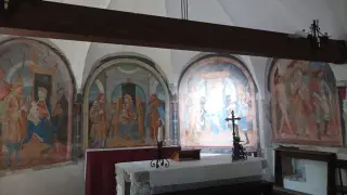 Affreschi - Chiesa di San Rocco a Montalto Dora