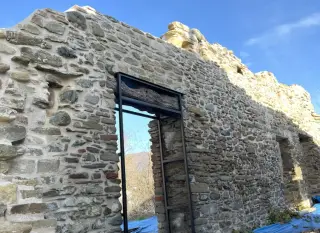 Resti della Pieve del Cauro - Chiesa di Sant'Anna e Pieve del Cauro a Montechiaro d'AcquiFrazione Piana