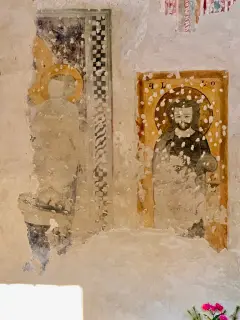 S. Eligio e Madonna col Bambino - Cappella di San Ponzio a Monticello d'Alba