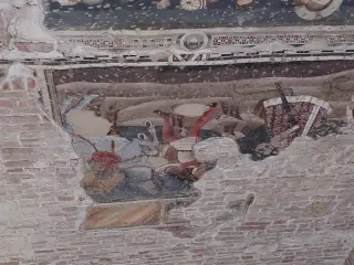 Affresco - Cappella di Sant'Andrea al Castello a Montiglio Monferrato