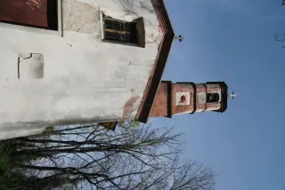 Facciata e campanile - Chiesa di San Michele alle Verzole a Borgomanero