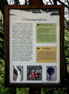 Pannello illustrativo - Chiesa di San Michele alle Verzole a Borgomanero